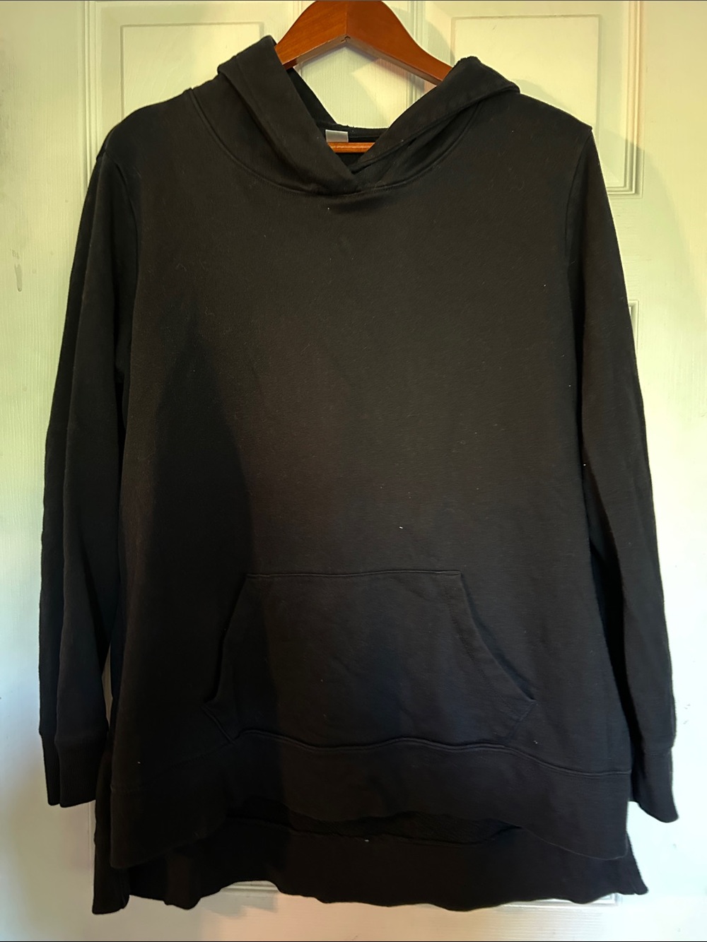 Women’s Black Hooded Sweater - Classic Pullover Hoodie